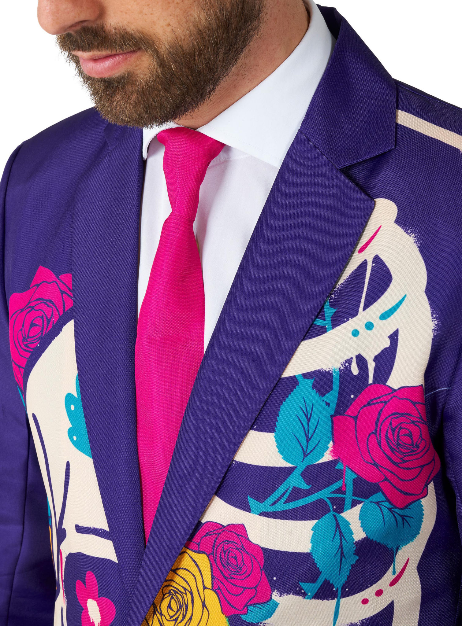 SuitMeister Sugar Skull Anzug