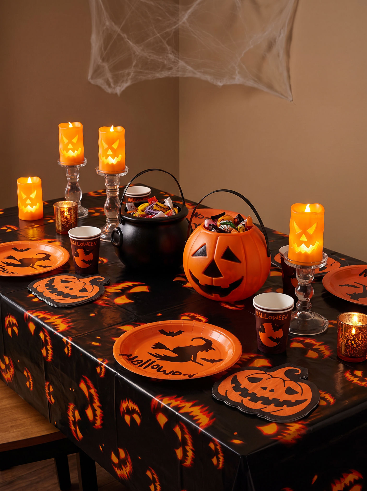 Halloween Party Tischdecke