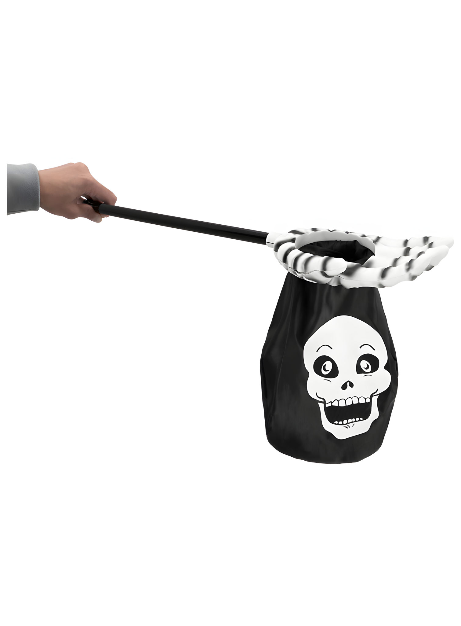 Totenkopf Bonbontasche mit Kralle