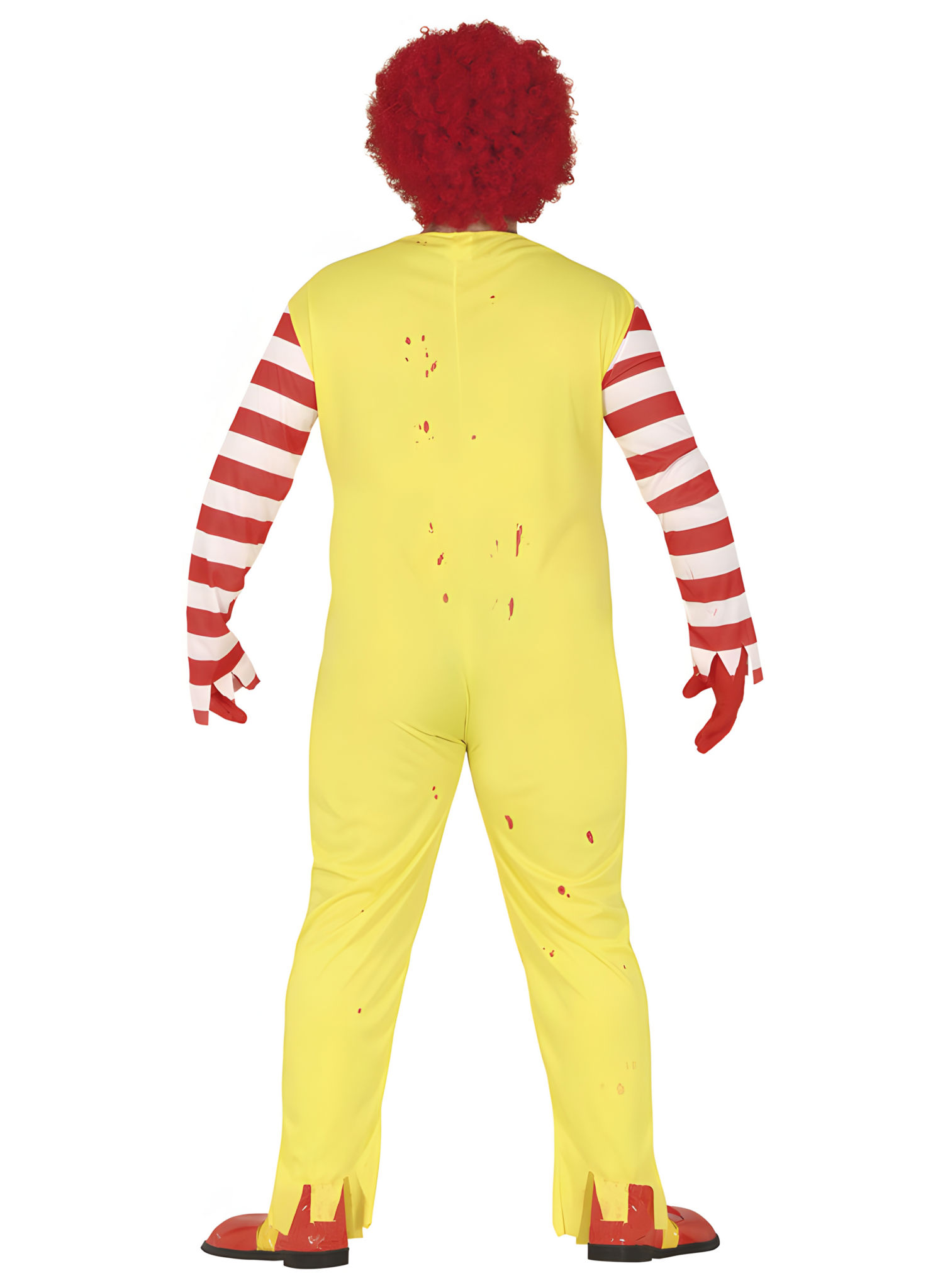 Burgerclown-zombie-kostuum voor heren