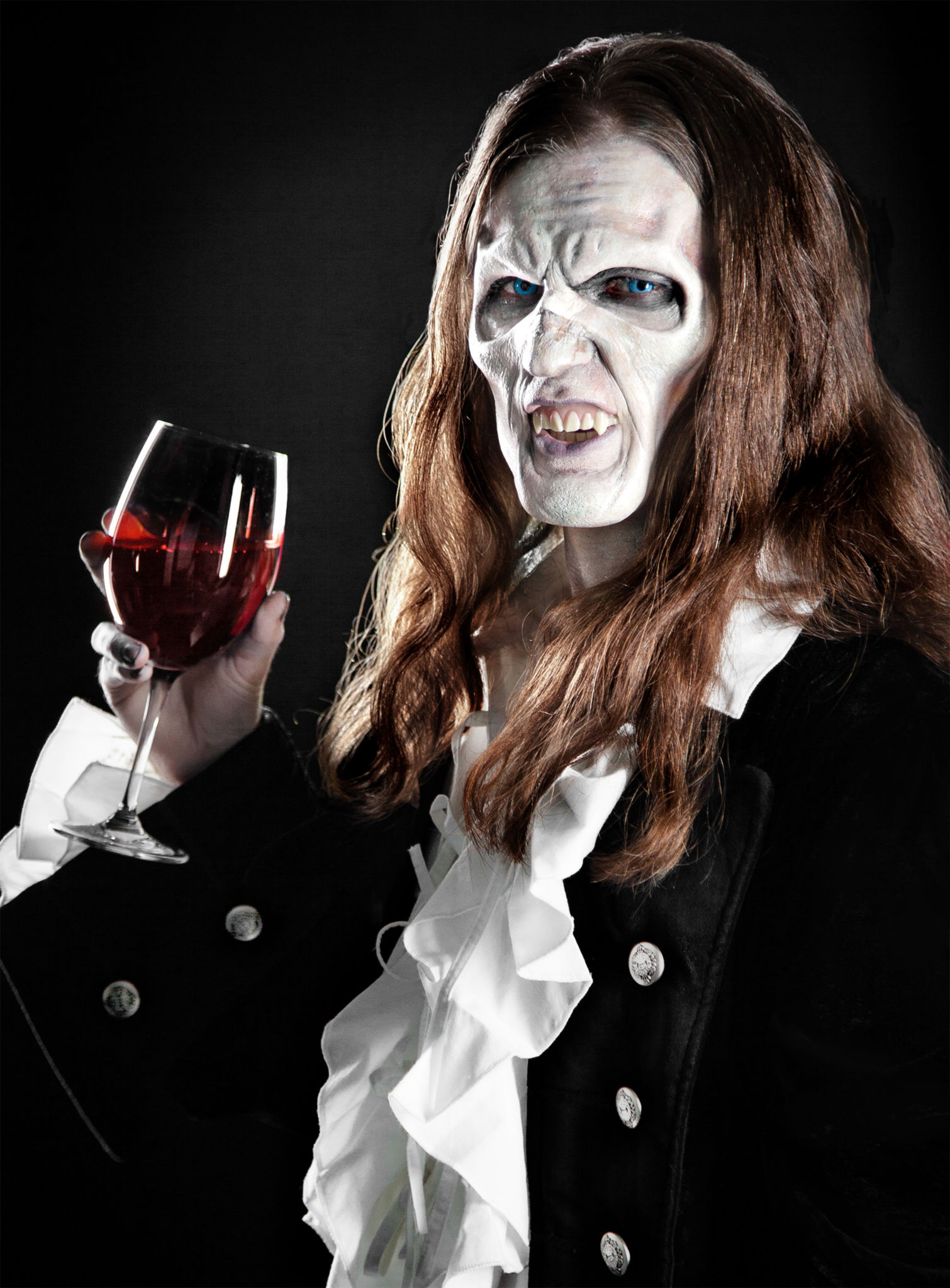 Special FX Vampir Maske aus Schaumlatex