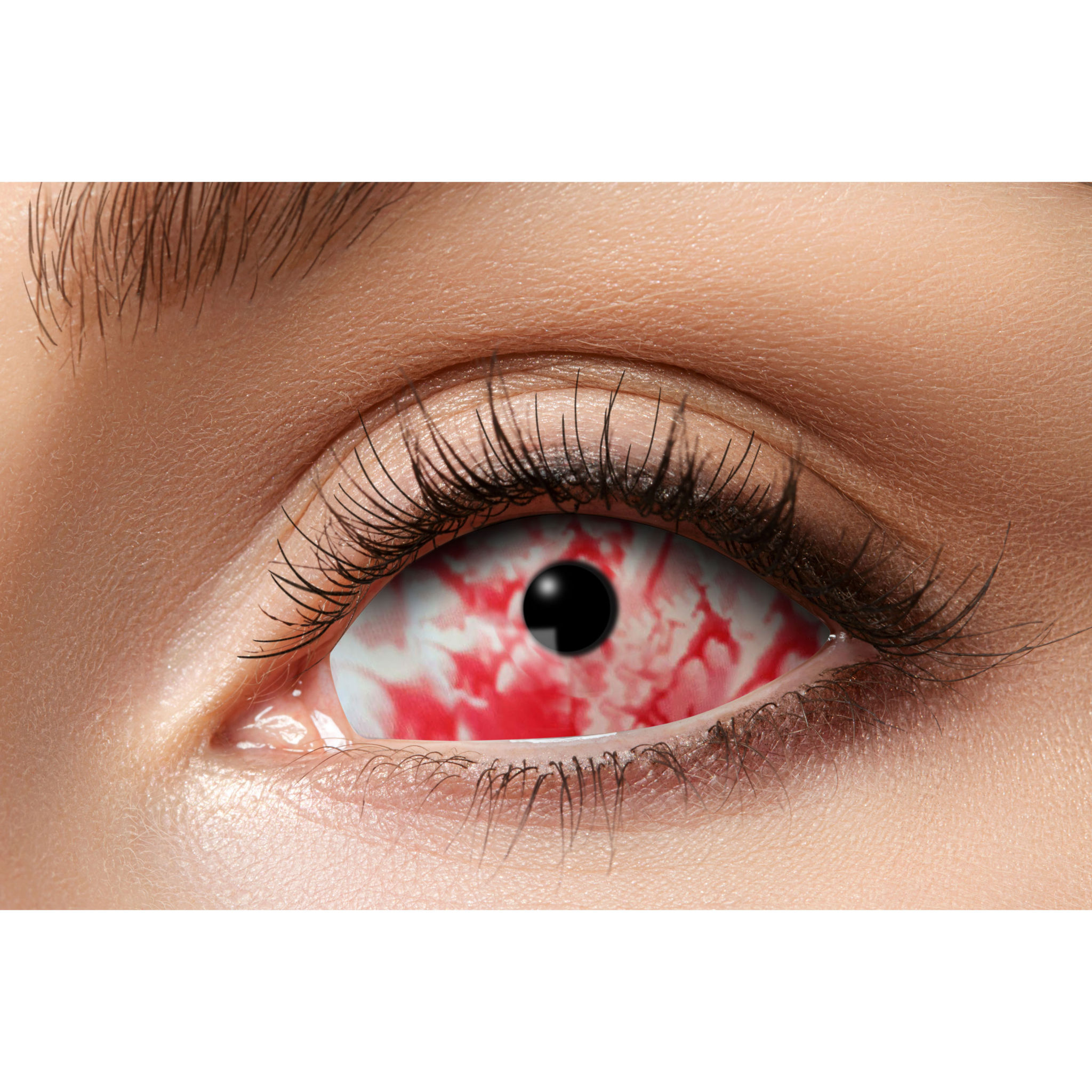Splattered Blood Sclera Kontaktlinsen