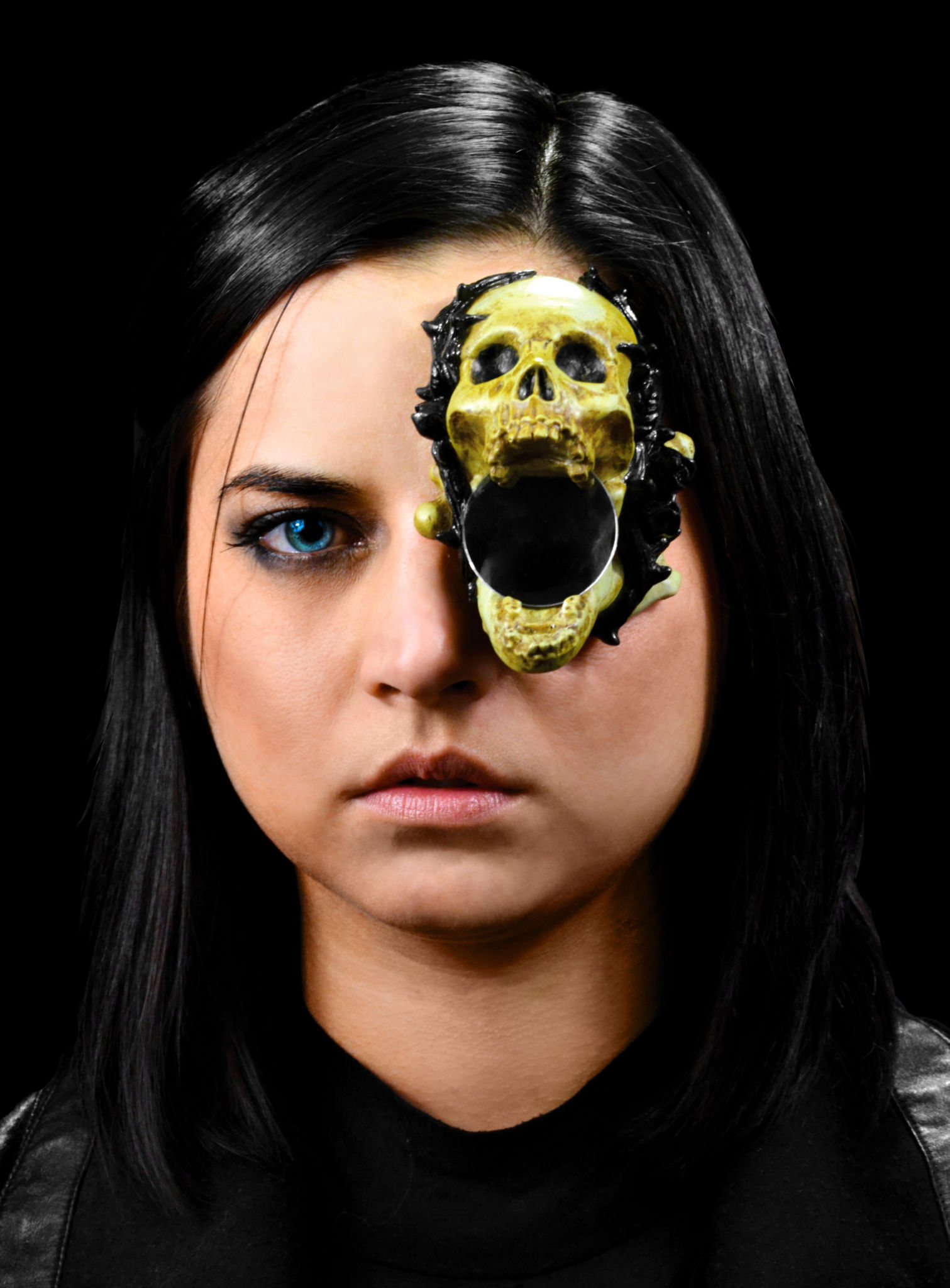 Totenkopf Monokel