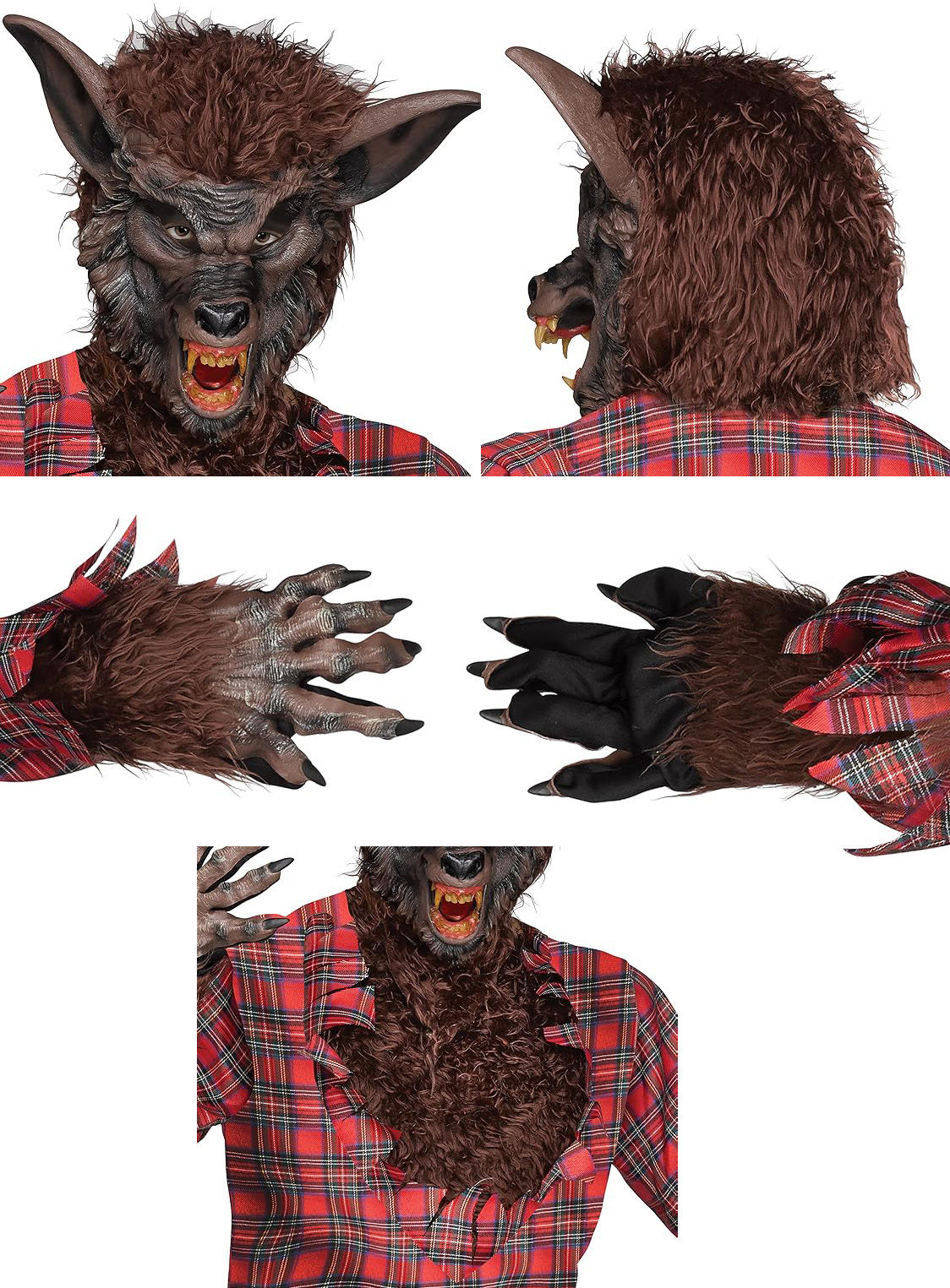 Werwolf Kostüm braun