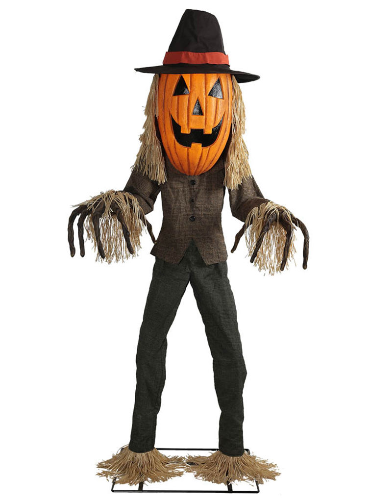 Riesiger Kürbisgeist – Halloweendeko mit Sound und Animation – 182 cm