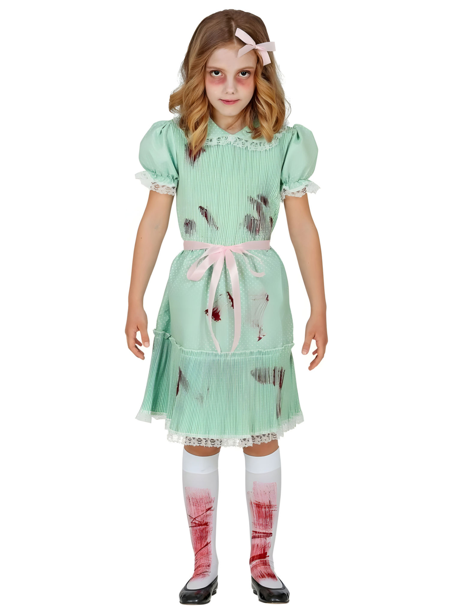 Horrorzwilling Kostüm für Mädchen