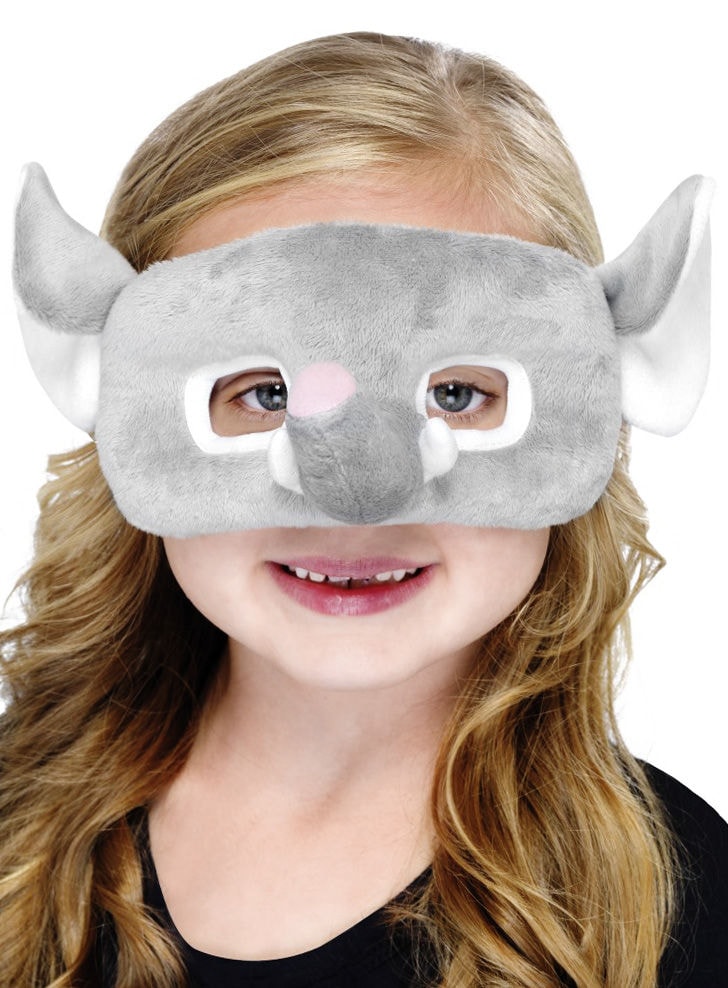 Kinder Kuschelmaske Elefant