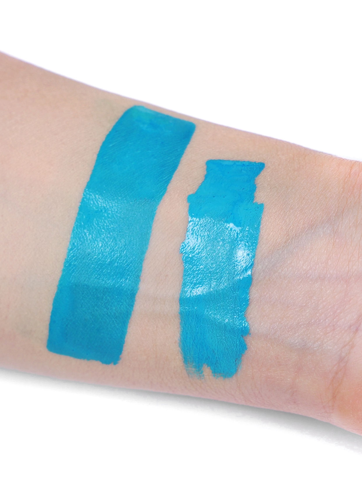aqua make-up türkis Haiti Wasserschminke