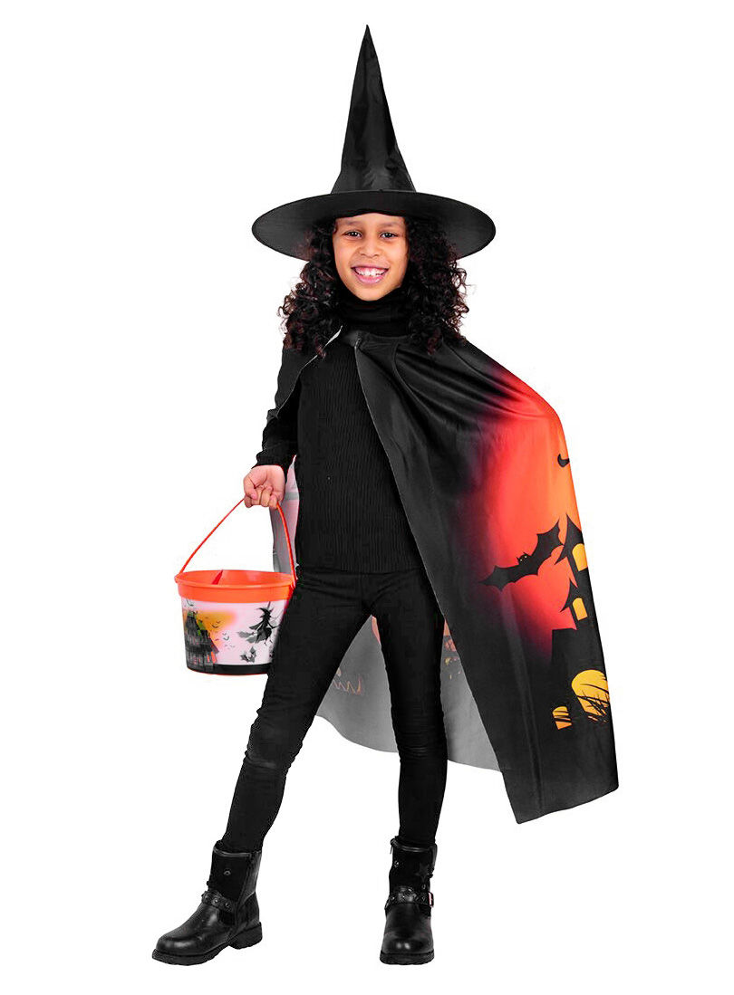 Halloween Kürbishexe Accessoire-Set