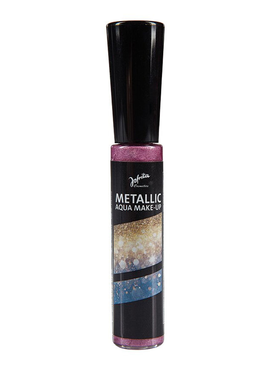 Metallisches Glitzer-Make-up lila