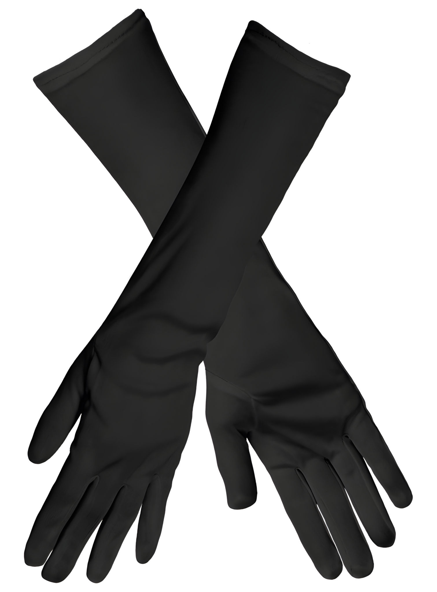 Handschuhe lang schwarz