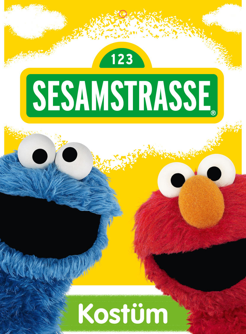 Die Sesamstraße Elmo Kostüm