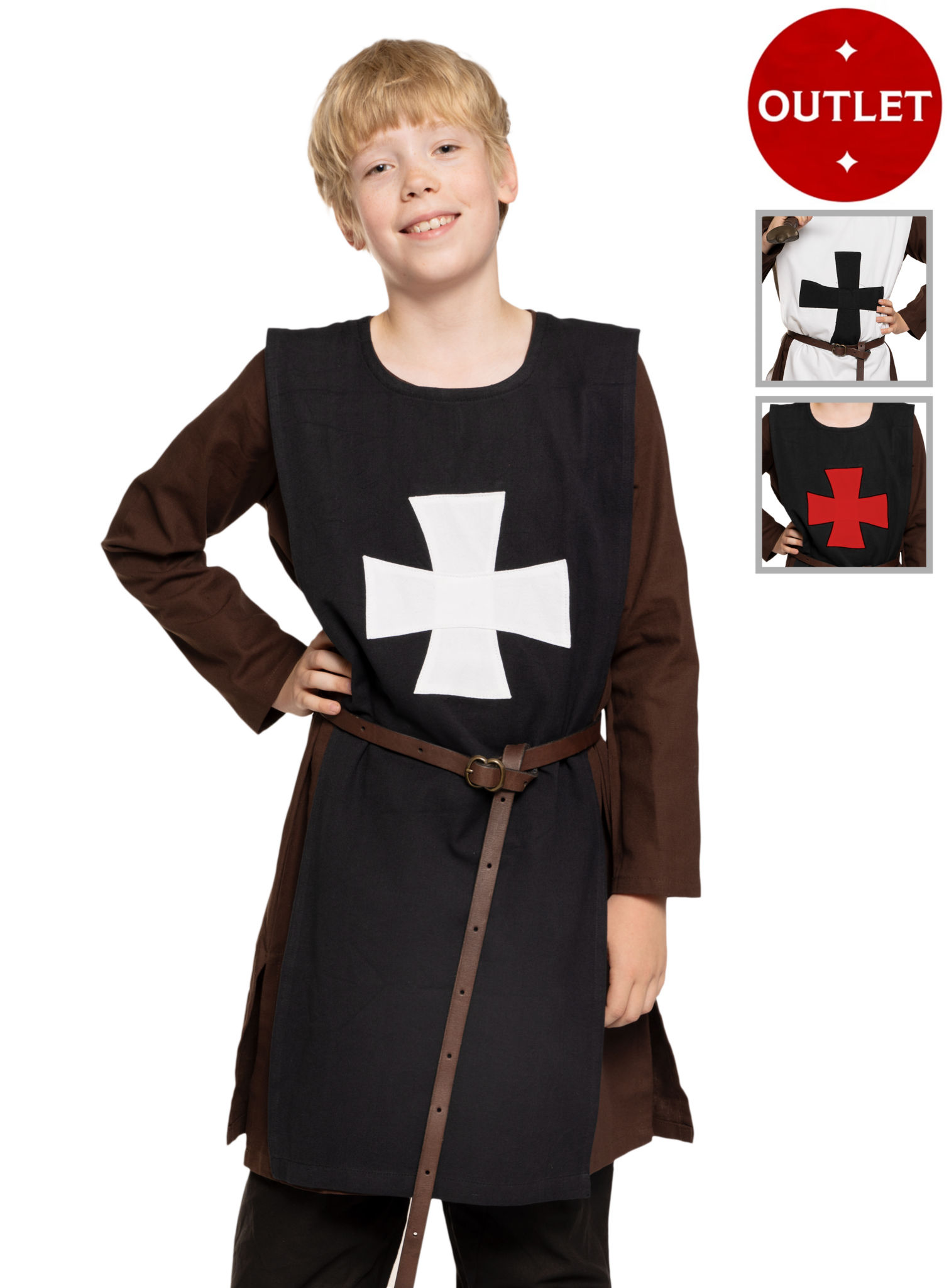 Kinder Wapenrok Met Kruis - Tempelridder