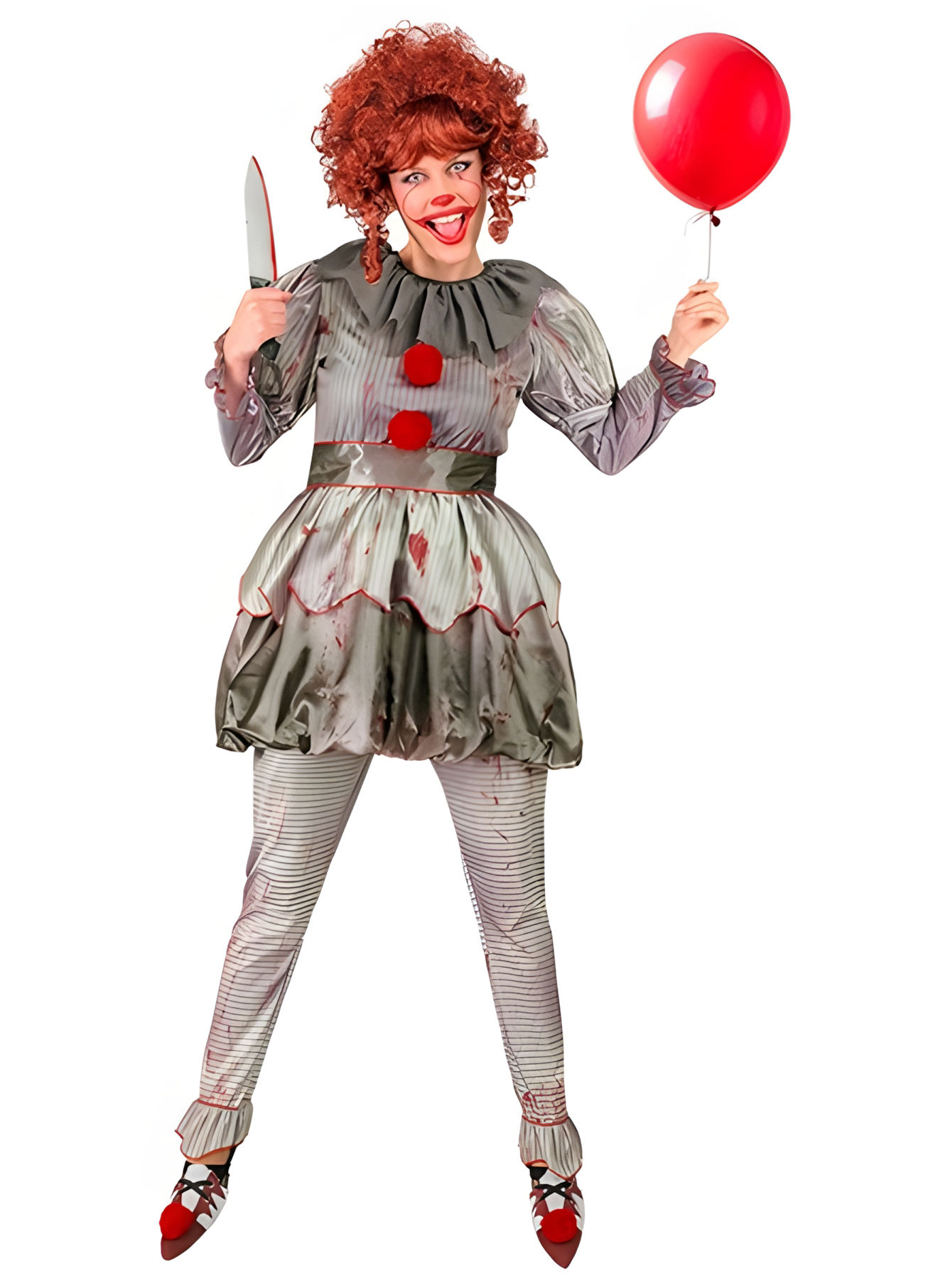 Killer Clown-dameskostuum