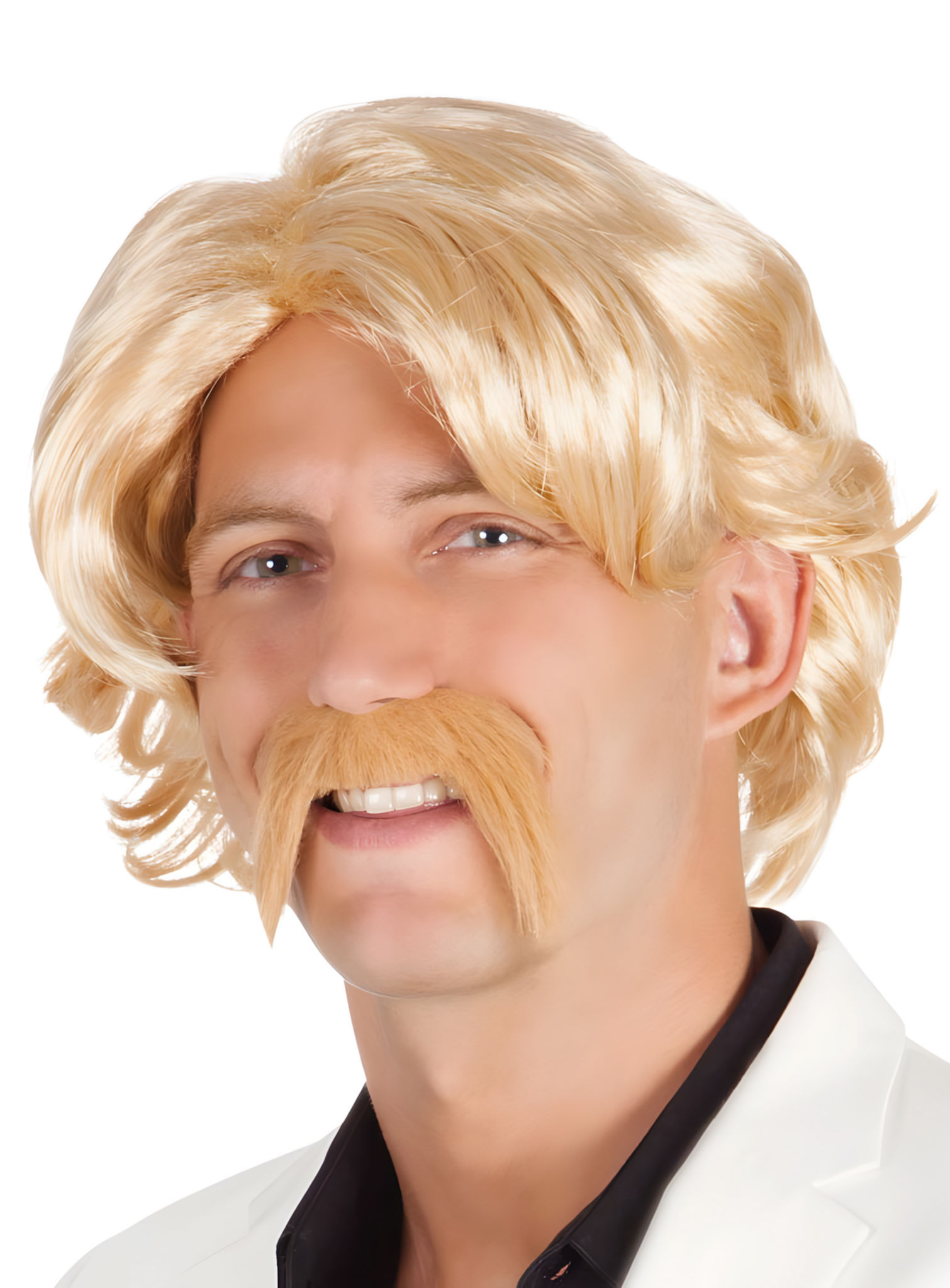 Blonder Macker Perücke und Bart