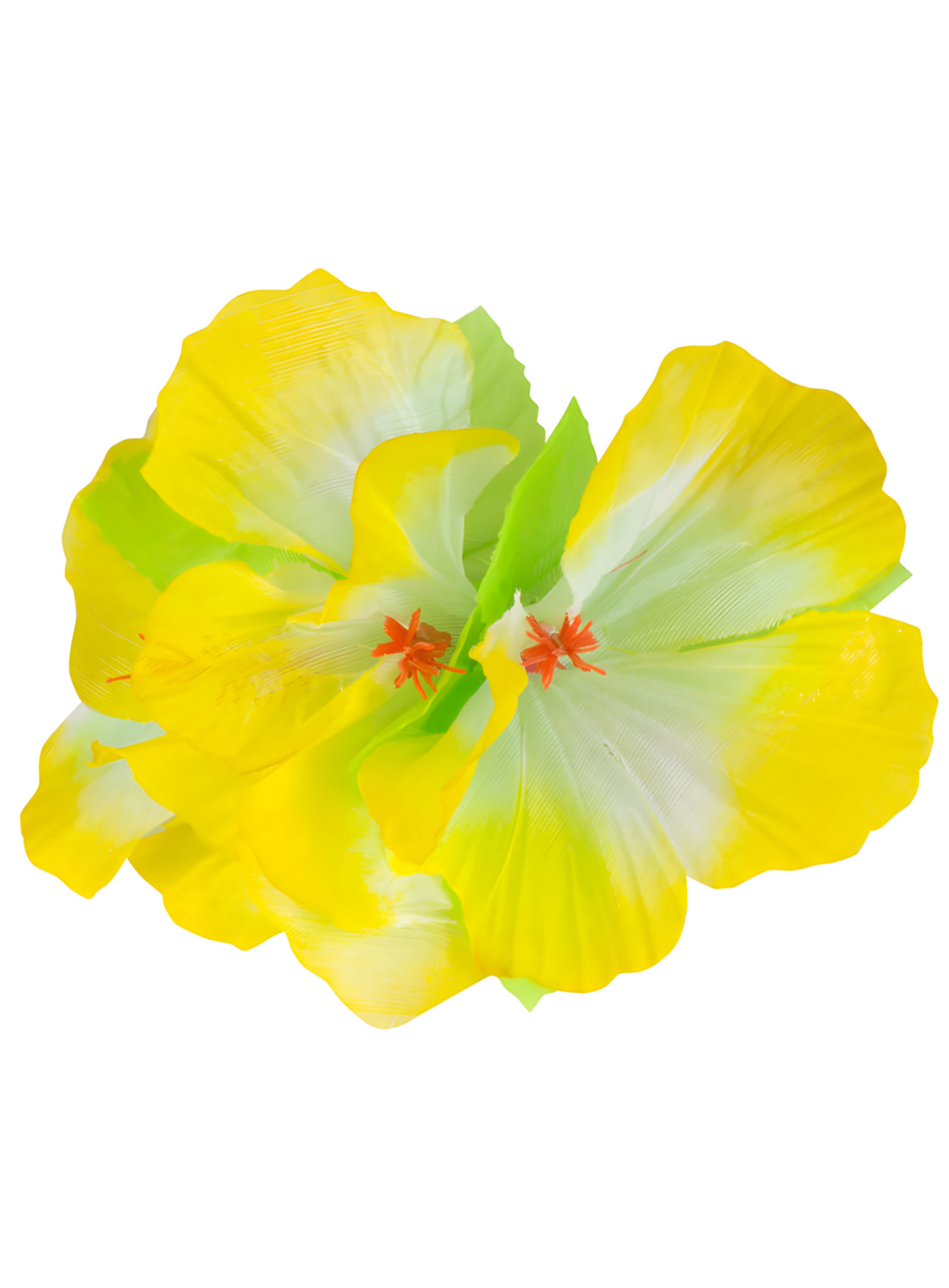 Hawaii Haarspange gelb
