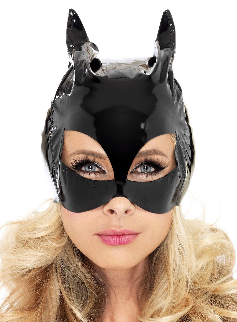 Vinyl Katzenmaske