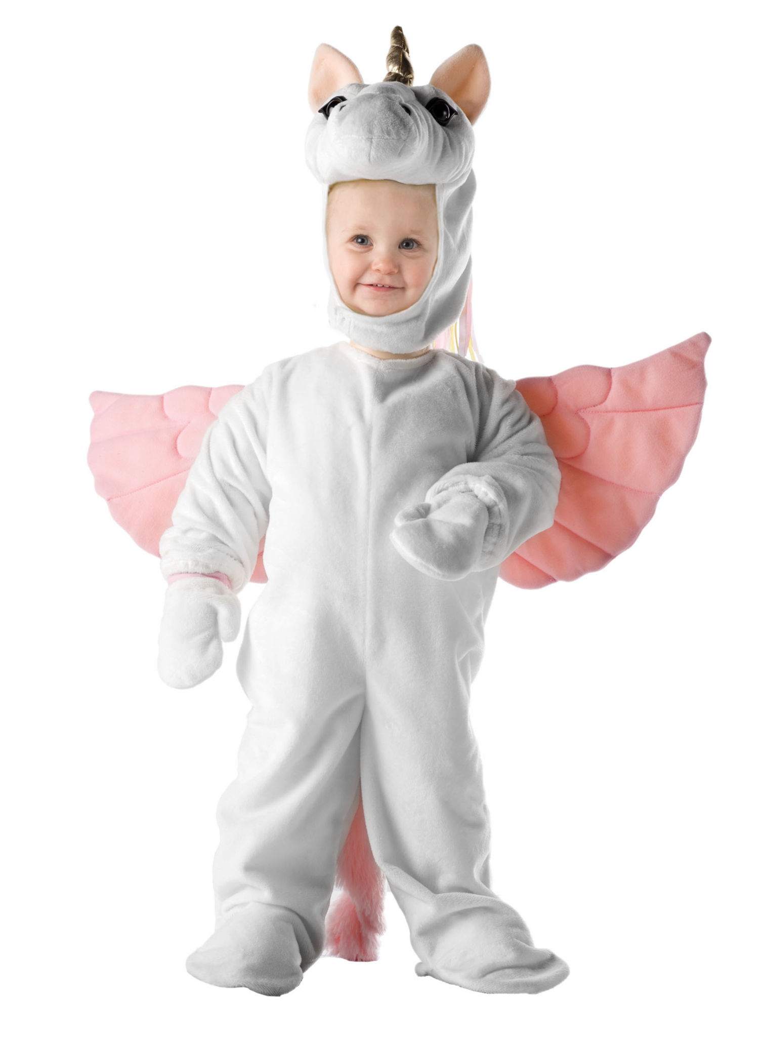 Geflügeltes Einhorn Babykostüm