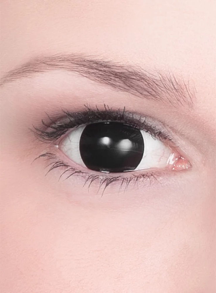 Schwarzes Auge Kontaktlinsen