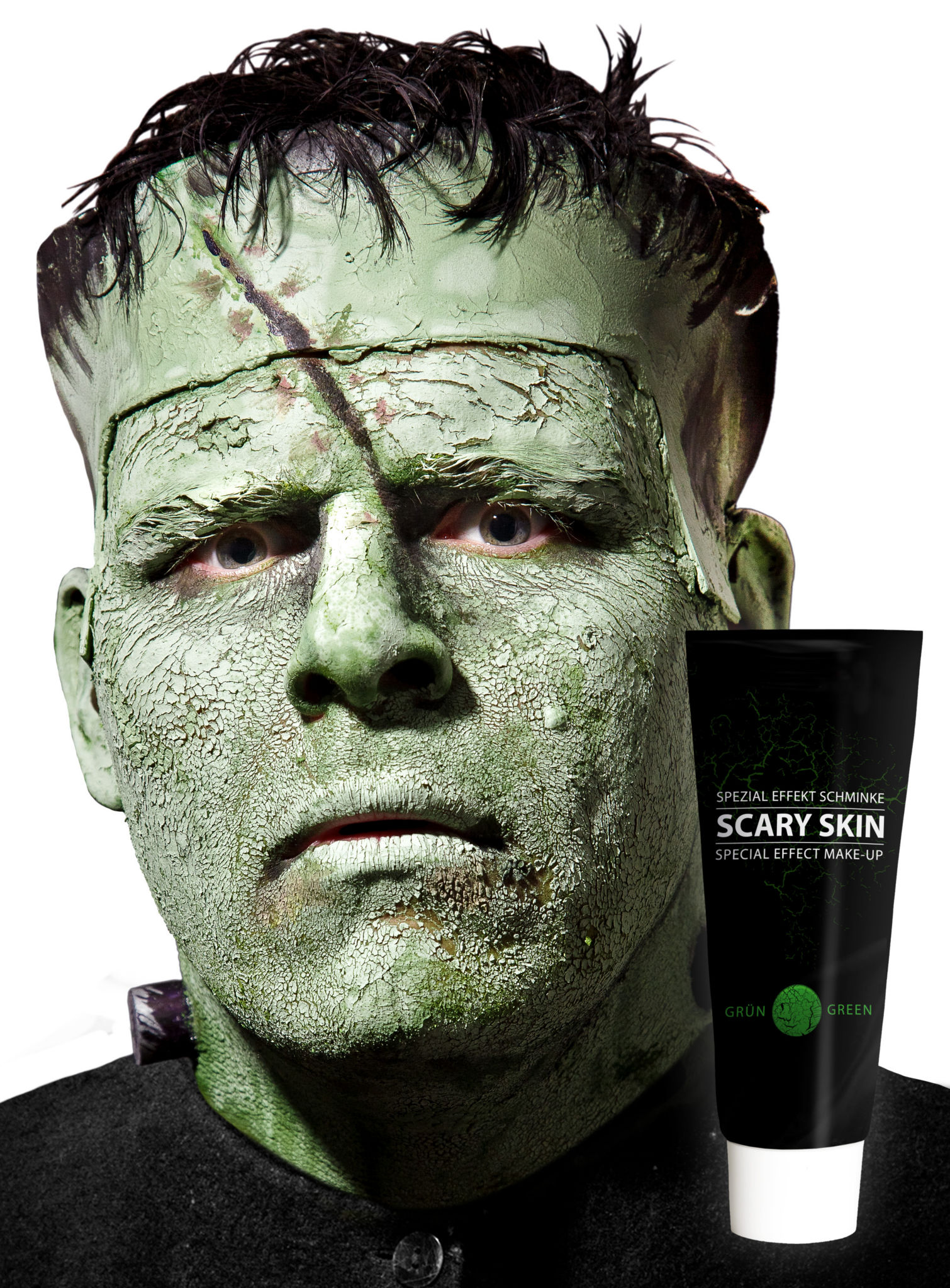 Spezial Effekt Creme Scary Skin grün