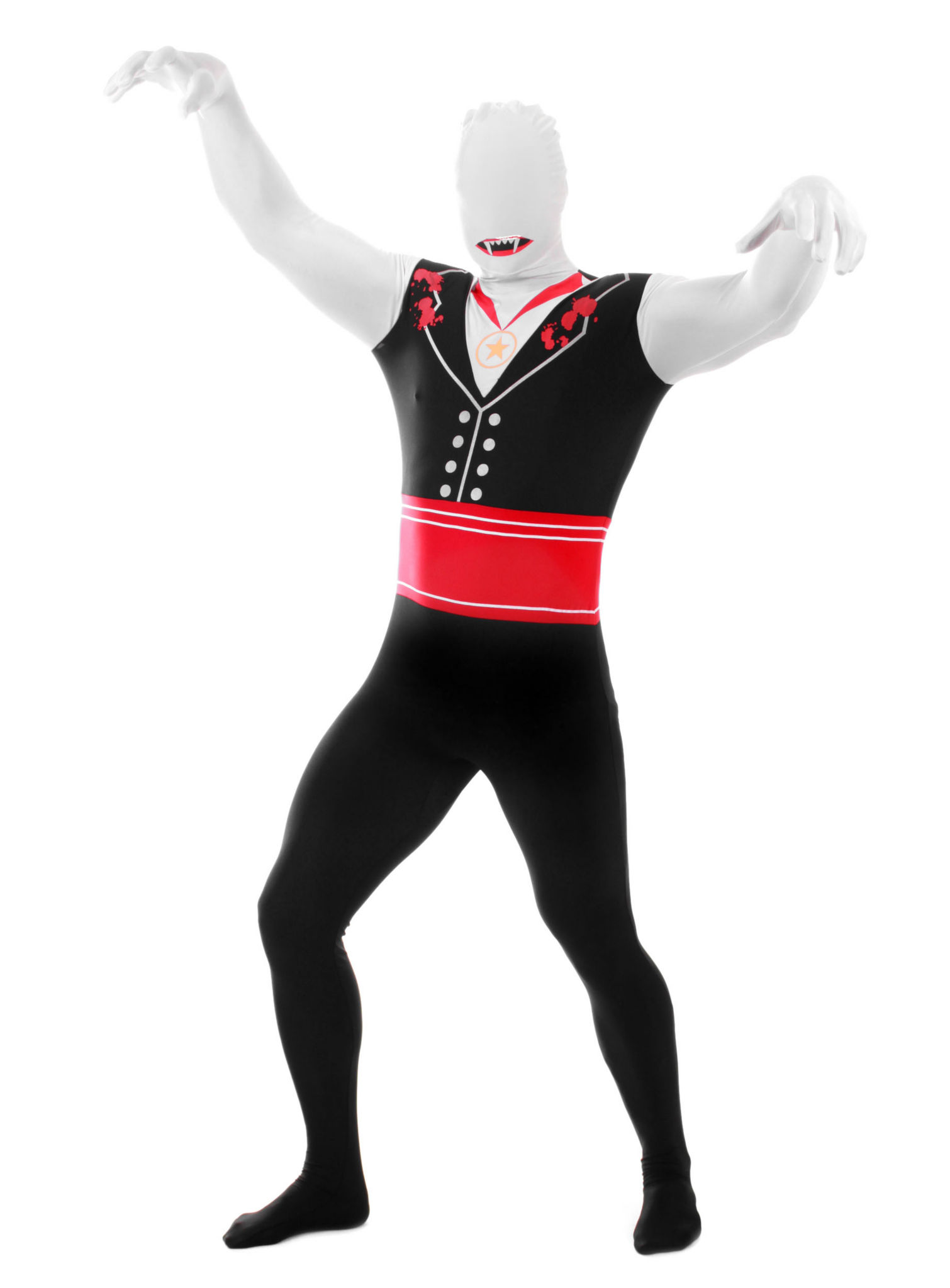 Morphsuit Vampir Ganzkörperkostüm