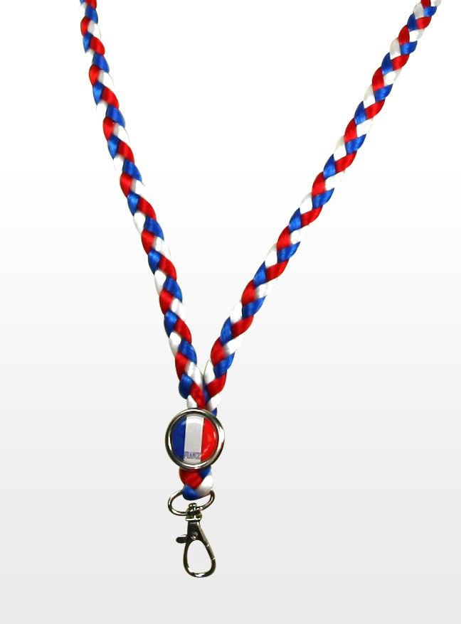Schlüsselband Frankreich Fanartikel