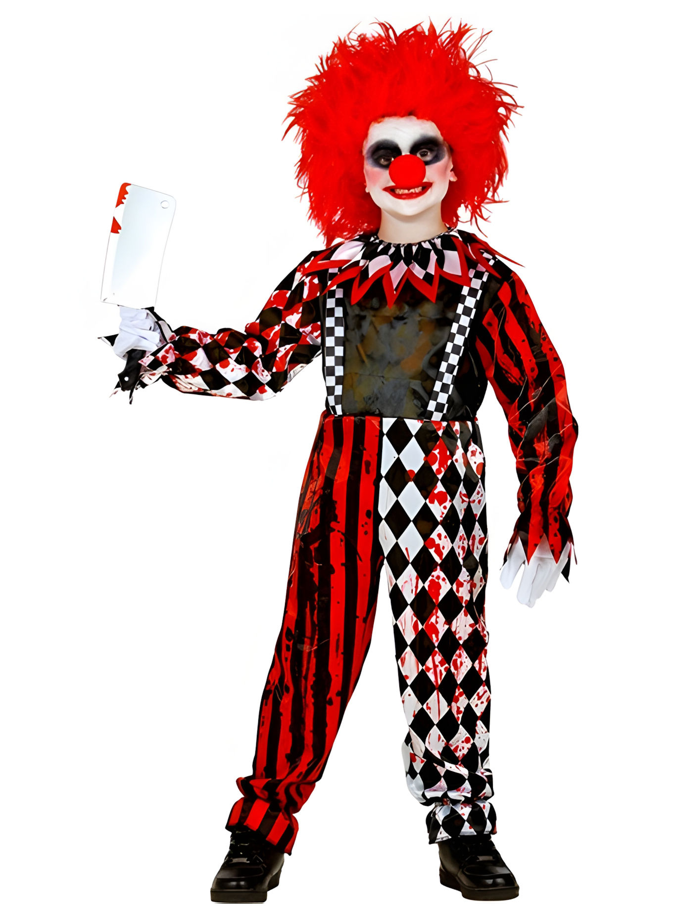 Killerclown Kostüm für Kinder Deluxe