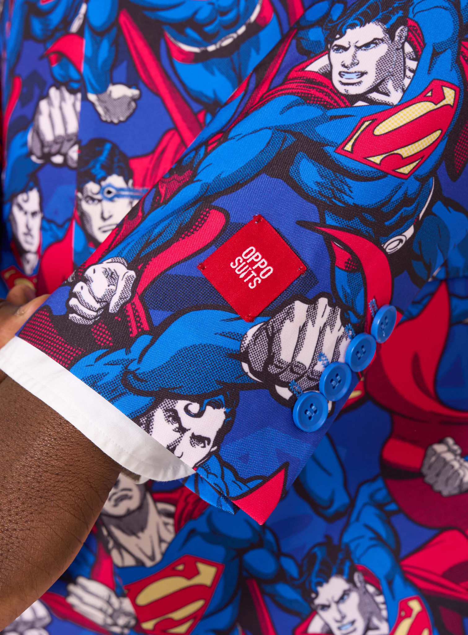 OppoSuits The Man of Steel Anzug