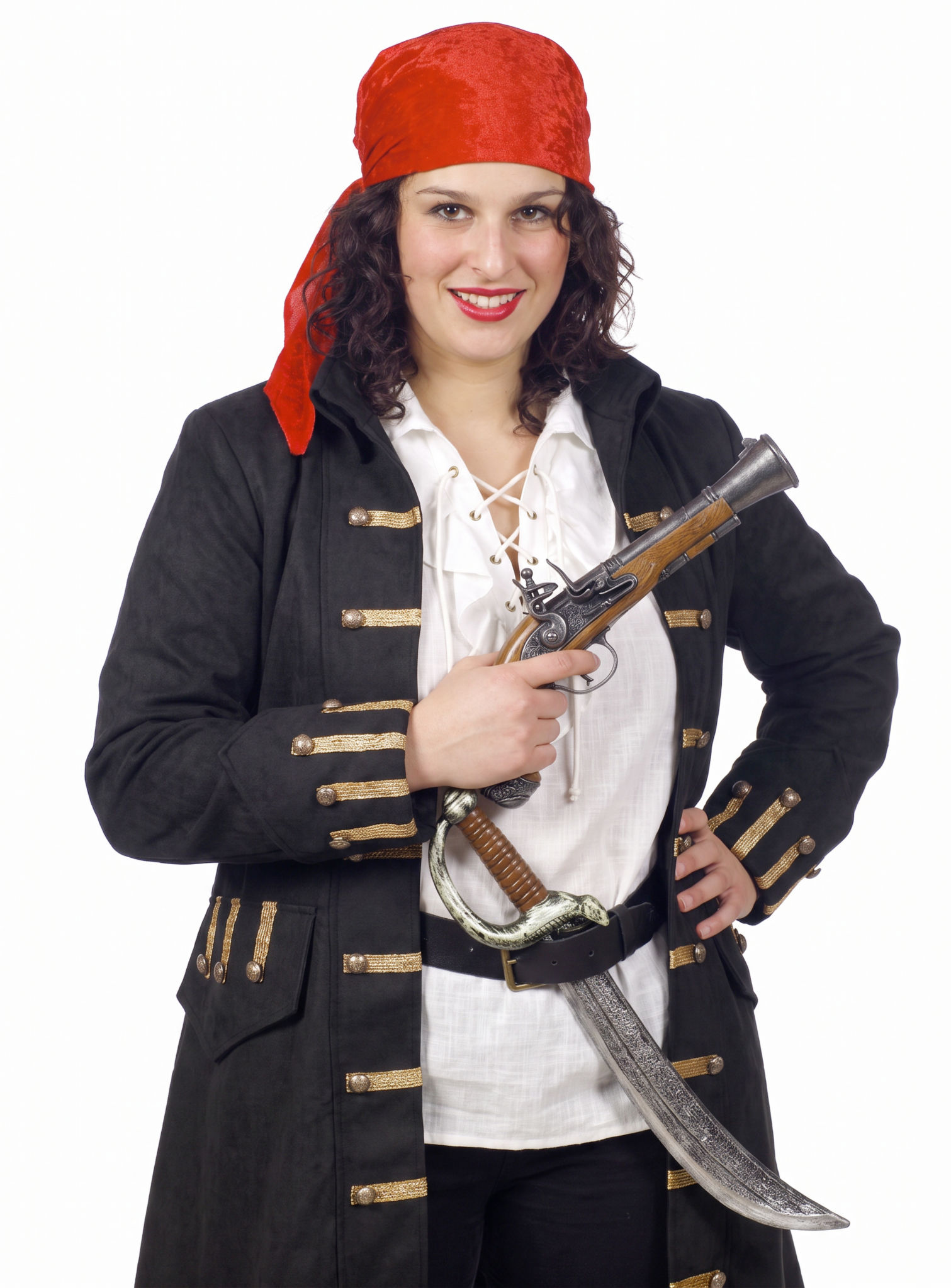Herren Piratenjacke