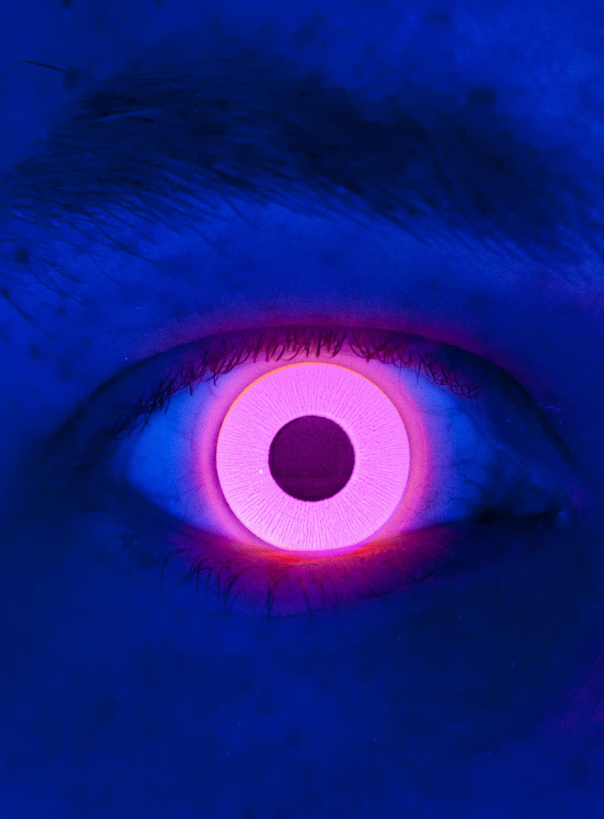 UV Rot Kontaktlinsen