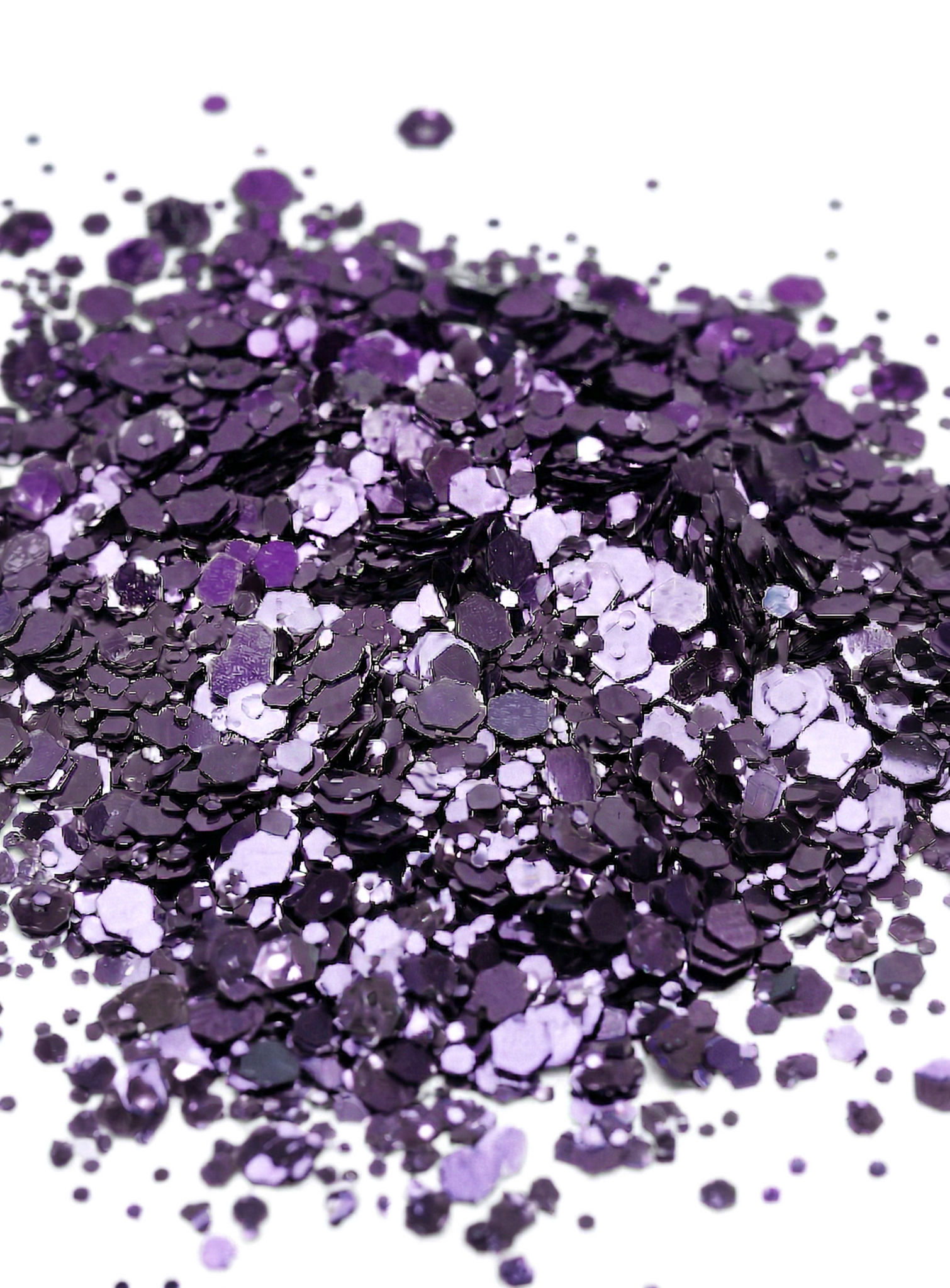 Moon Glitter Bio Chunky Glitzer lavendel