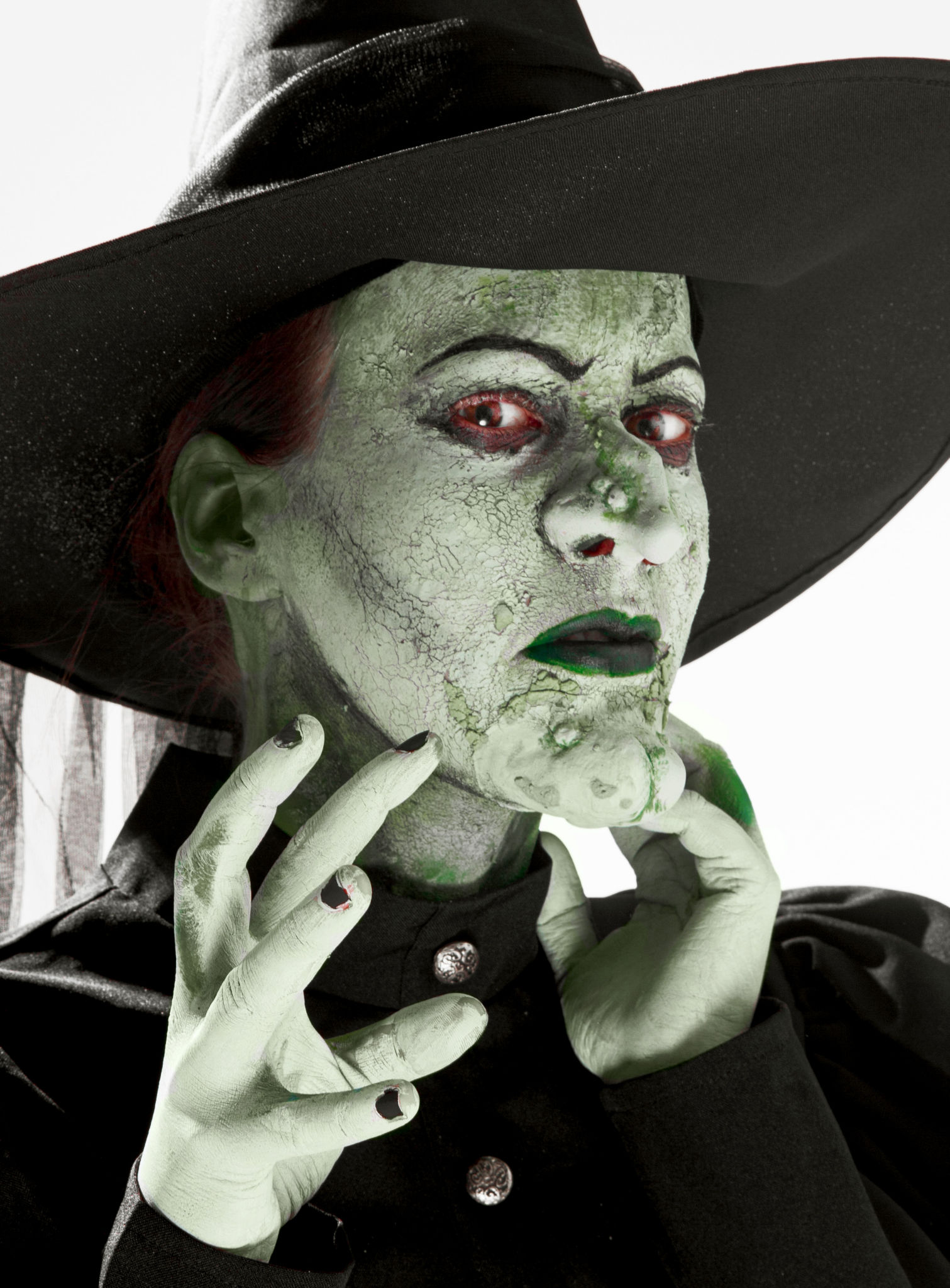 Spezial Effekt Creme Scary Skin grün