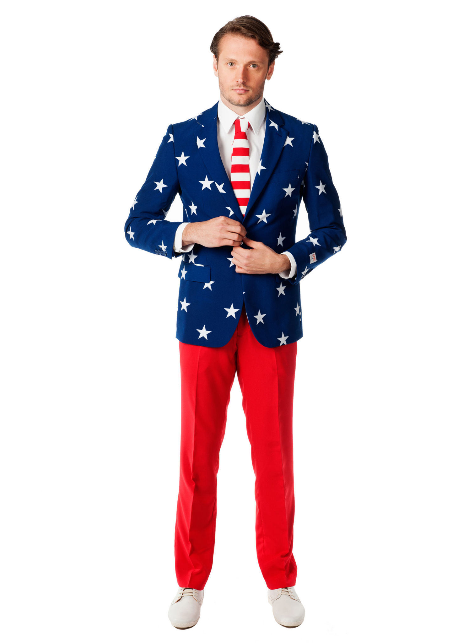 OppoSuits Stars and Stripes Anzug