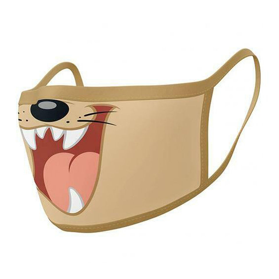 Looney Tunes - Looney Tunes "Taz" Stoffen Maskers Dubbelpak