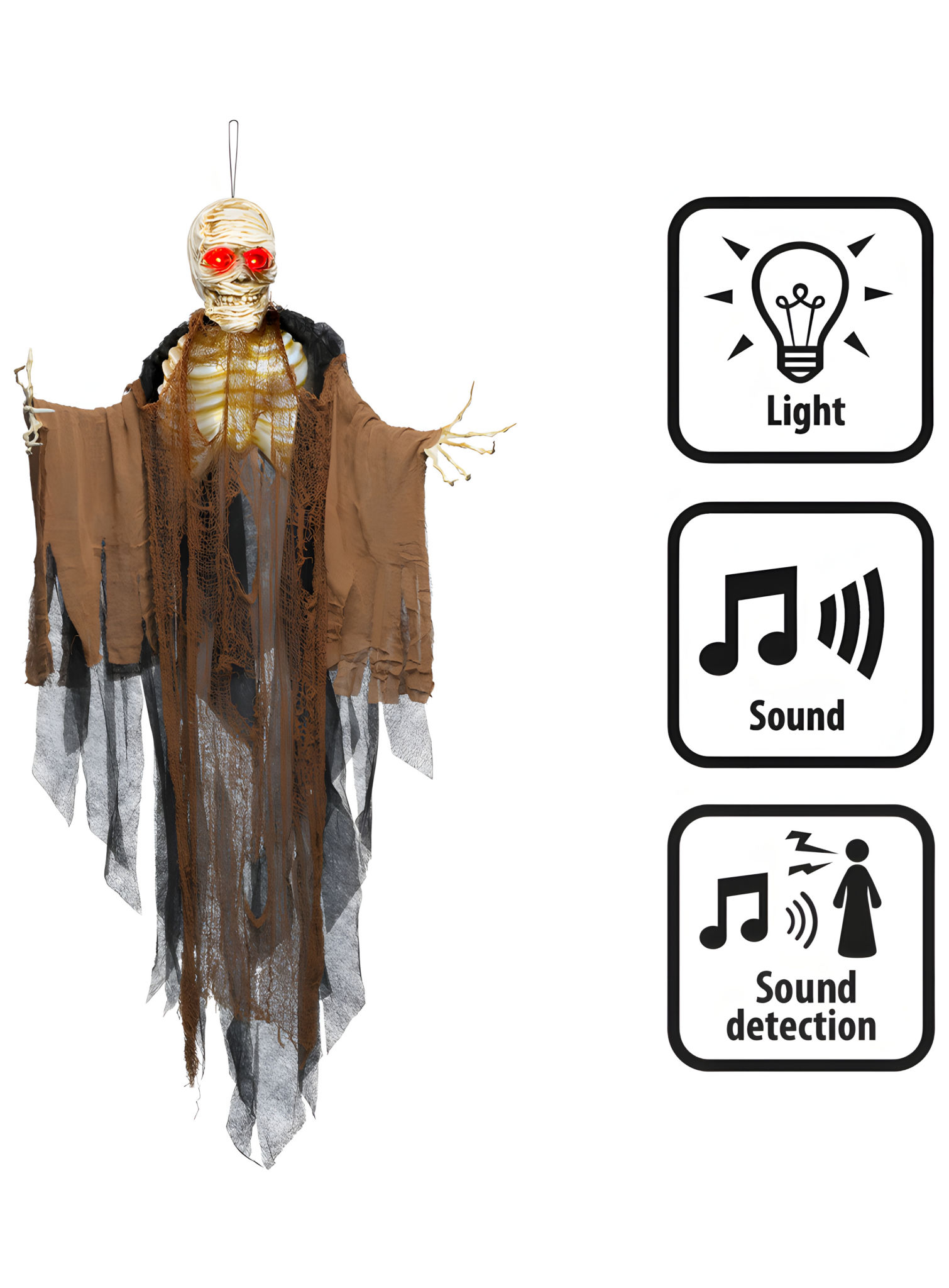 Creepy Mummy – Hängedeko 160 cm