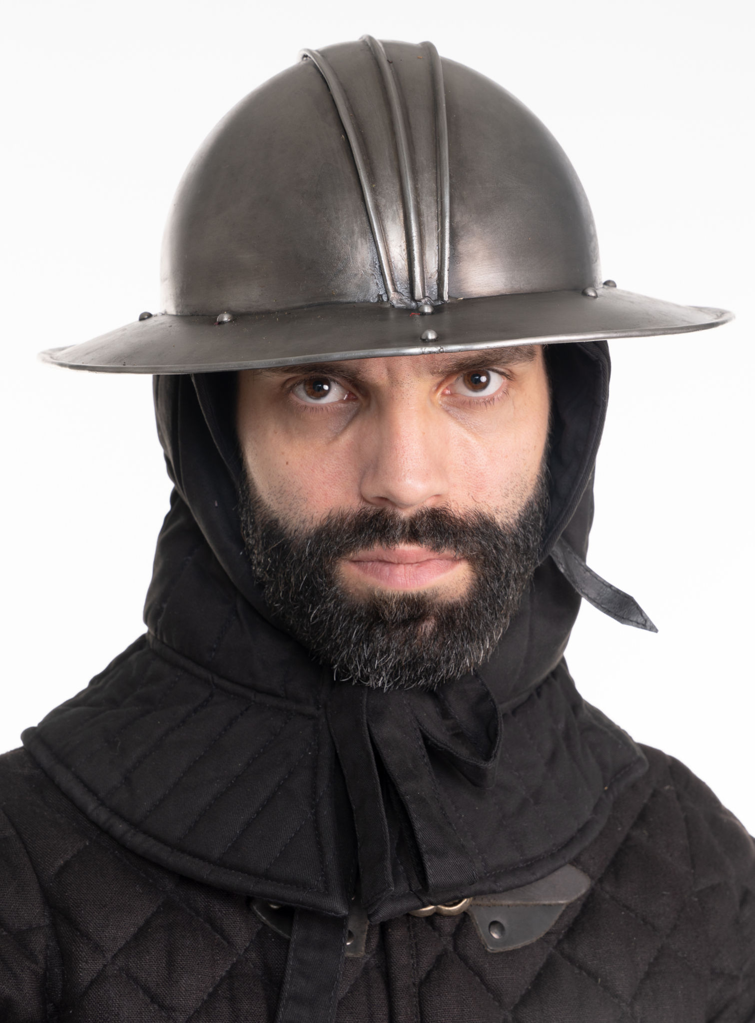 Polsterhaube  mit Kragen - Lukas