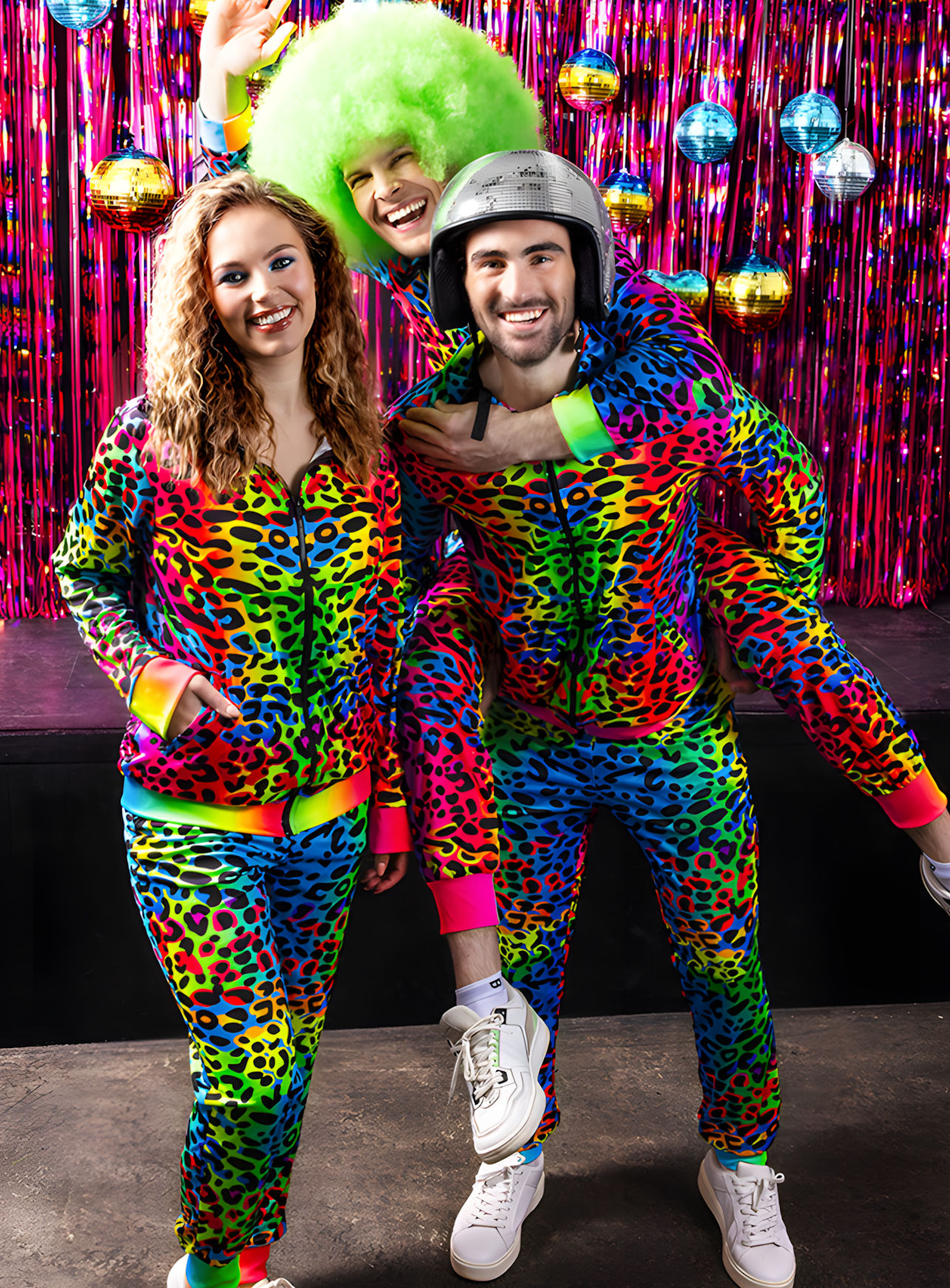 Folienvorhang Regenbogen