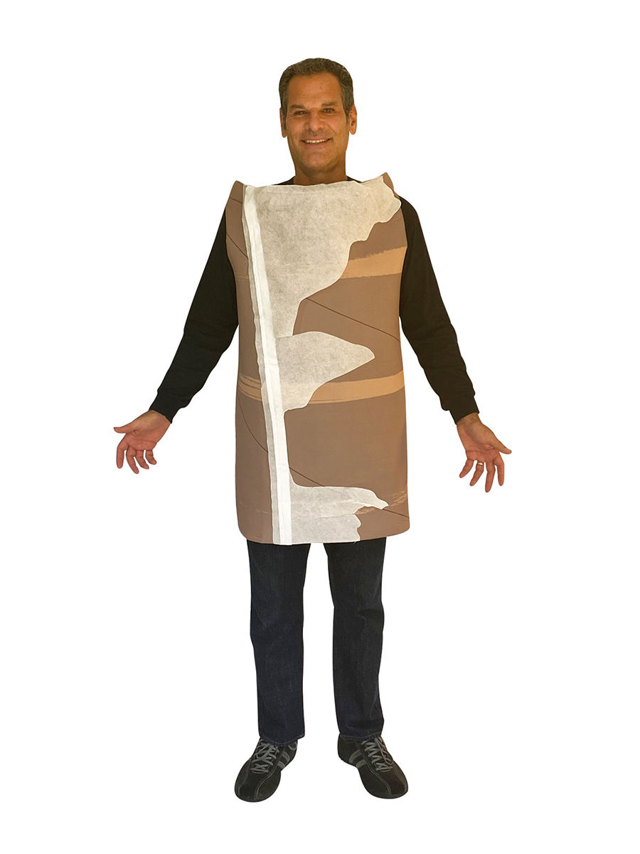 Leeg Toiletpapier Rol Kostuum