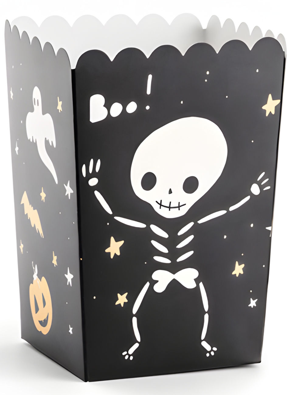 6 Kleine Skelett Snackboxen