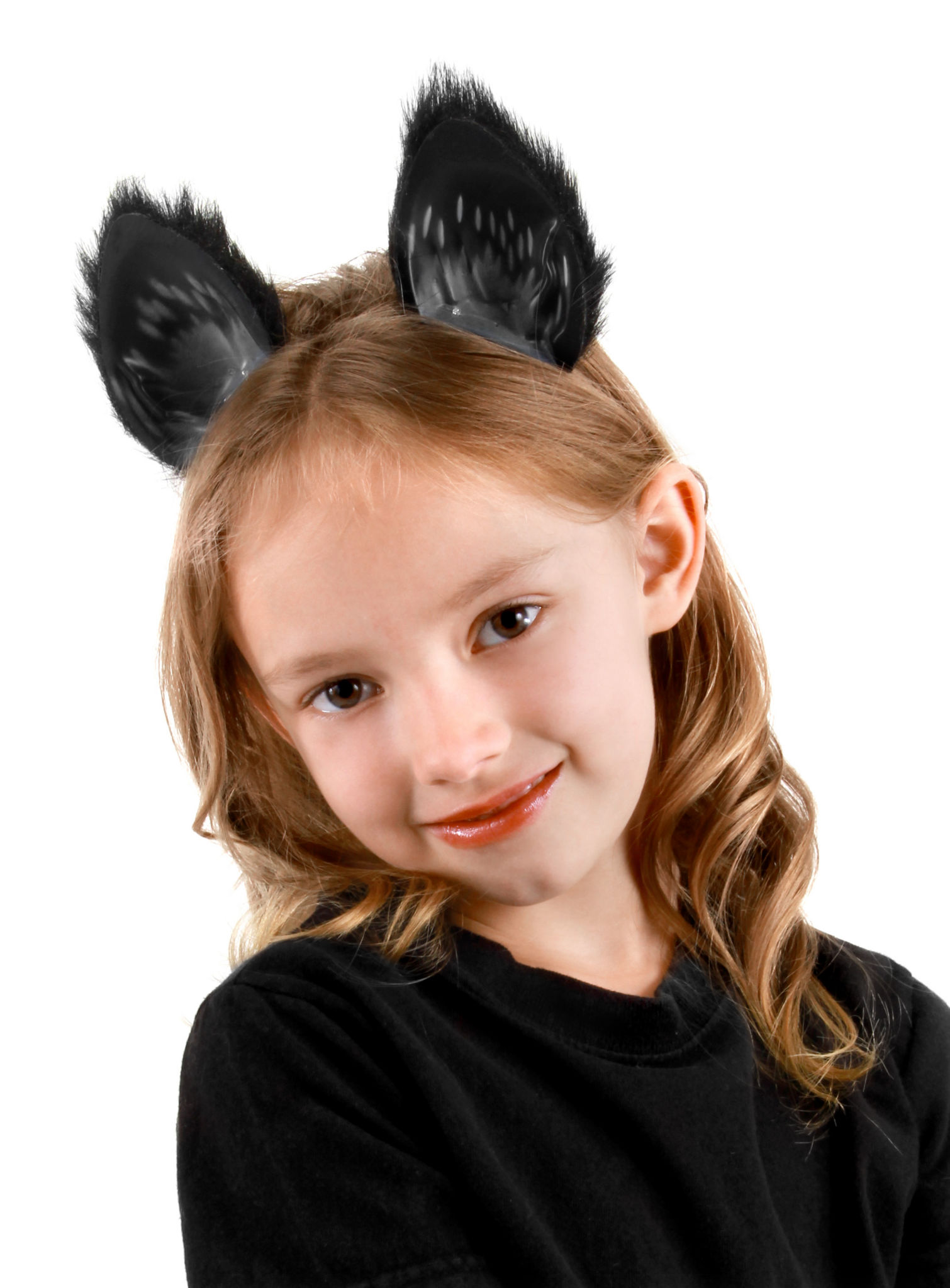 Schwarze Katze Accessoire Set für Kinder