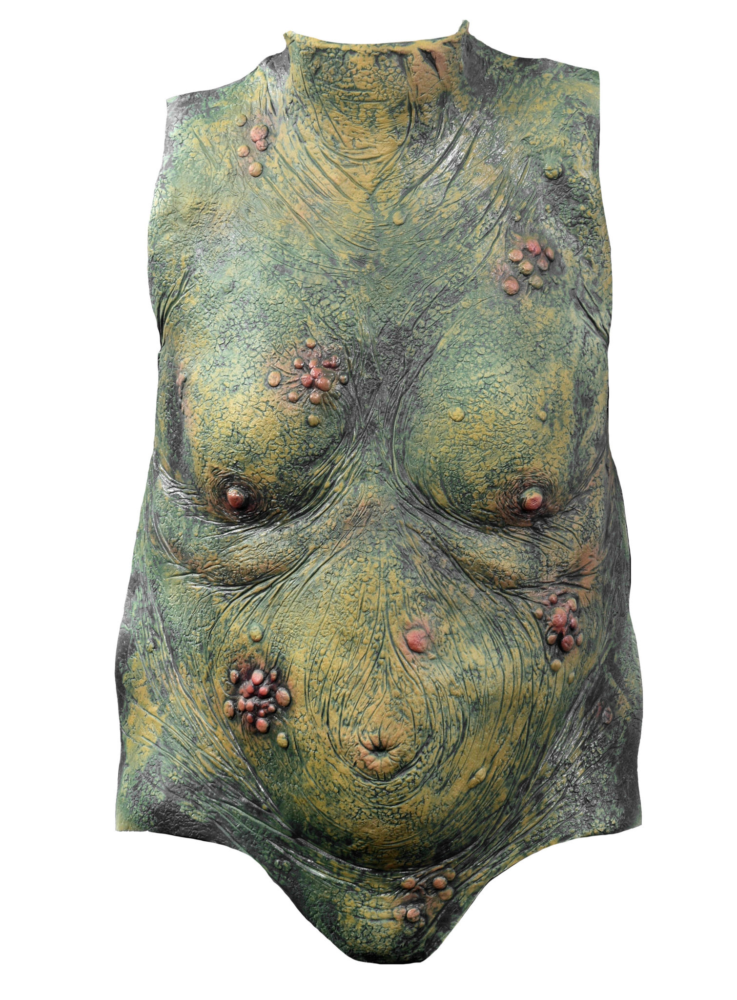 Ork Oberkörper aus Latex