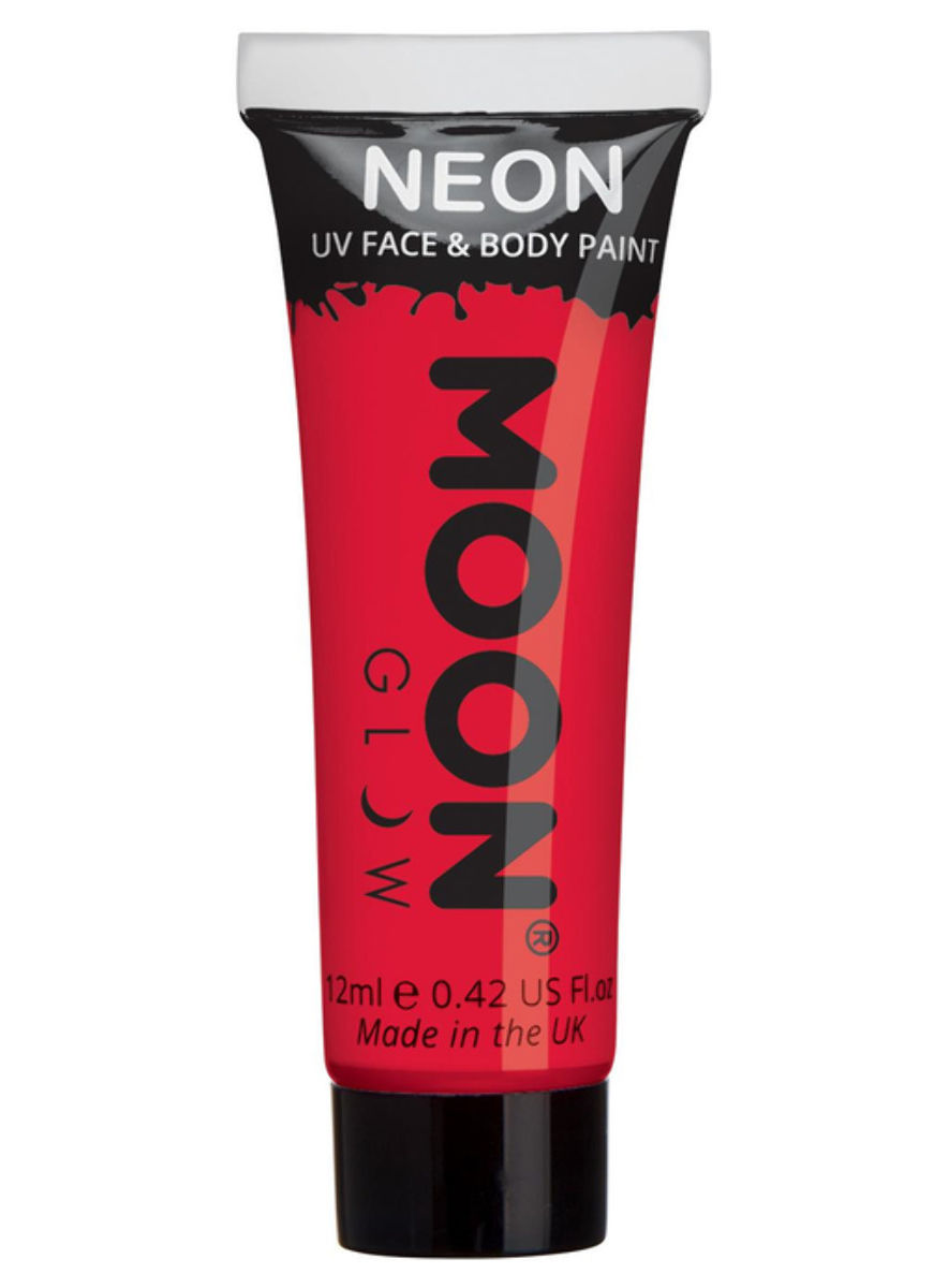 Moon Glow – Intense Neon UV make-uptube rood