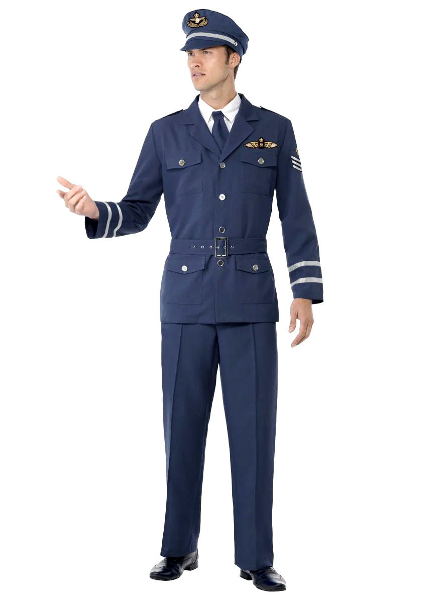 Britischer Royal Air Force Pilot Kostüm