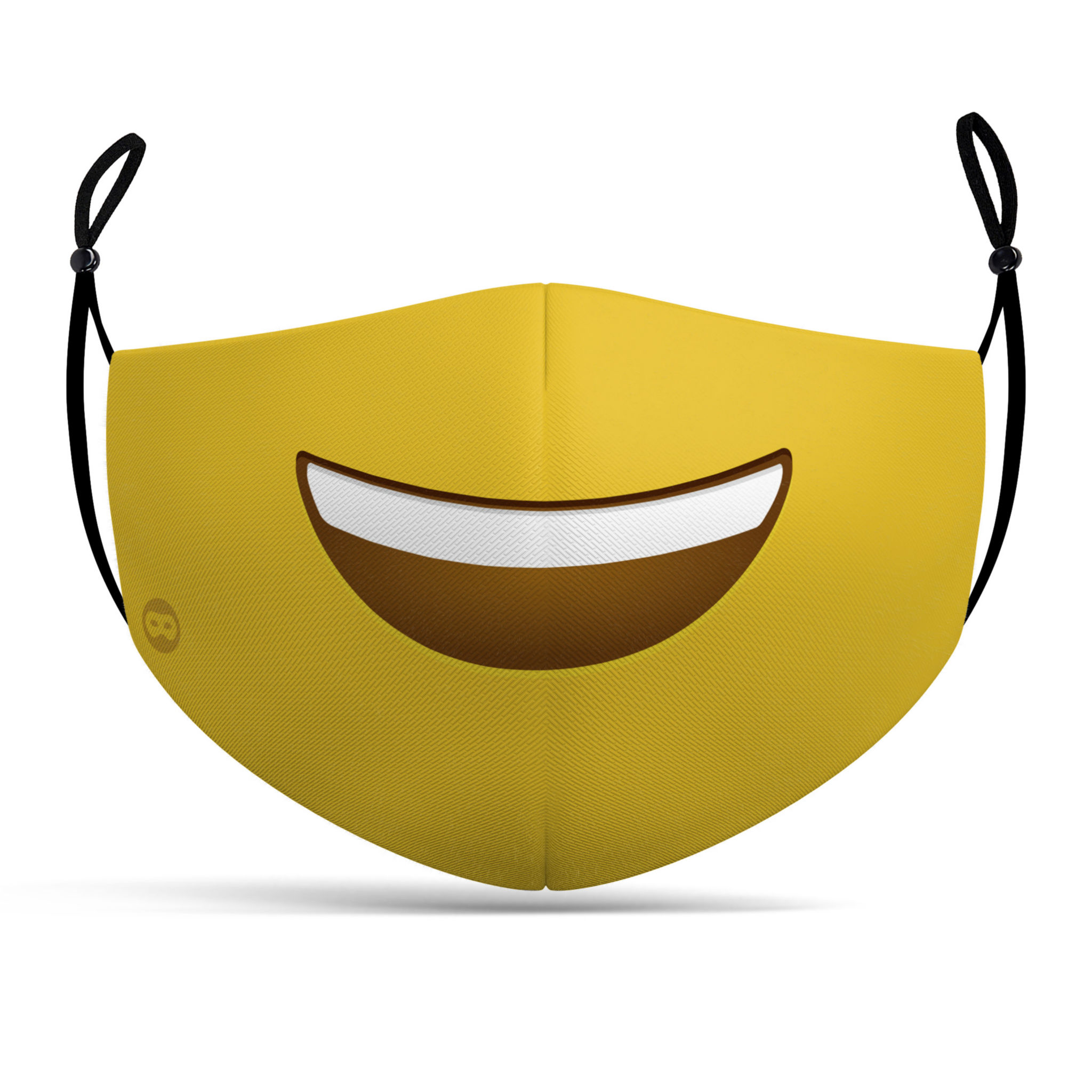 Stoffmaske Smiley Emoji