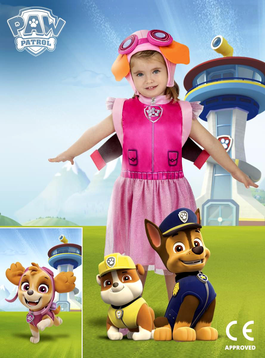 Paw Patrol – Skye kostuum voor kinderen