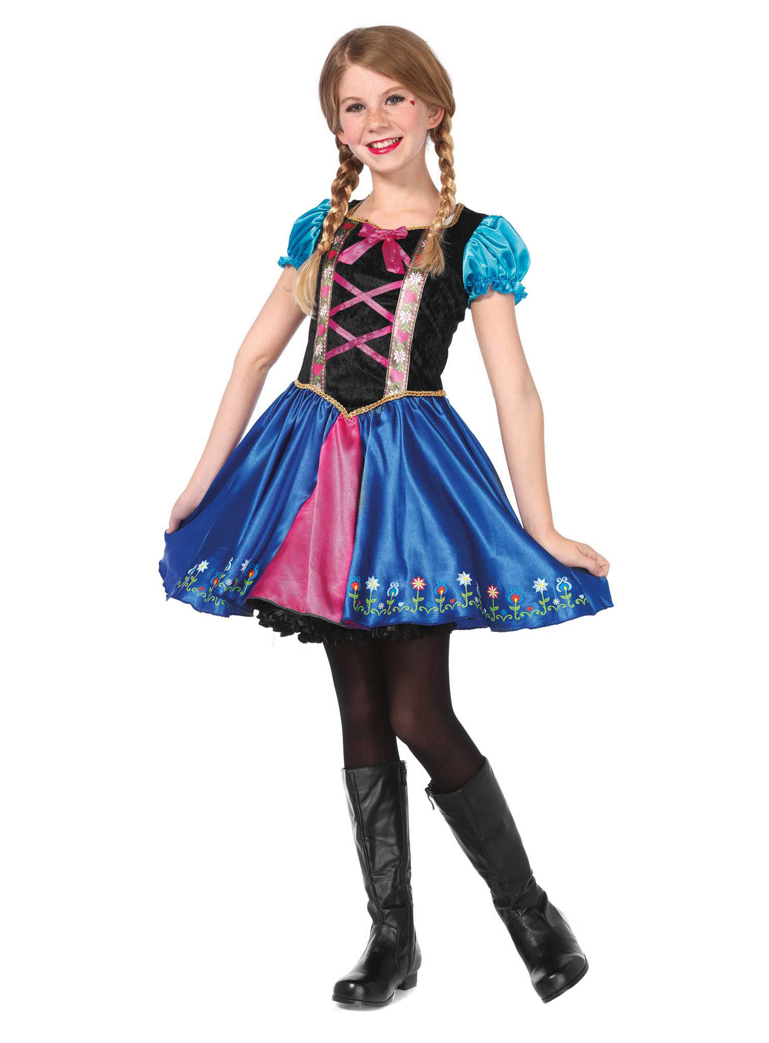 Alpenprinzessin Kinderkostüm