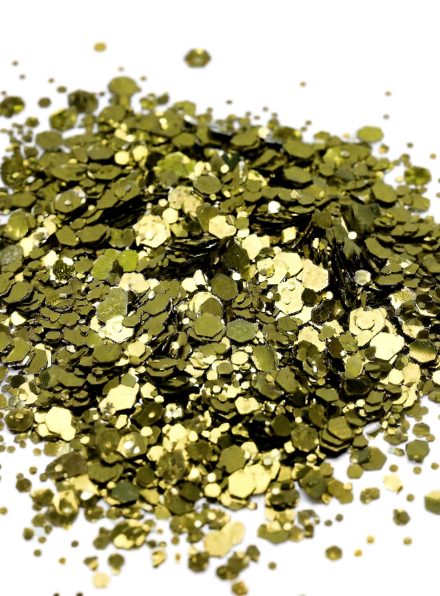 Moon Glitter Bio Chunky Glitzer gold