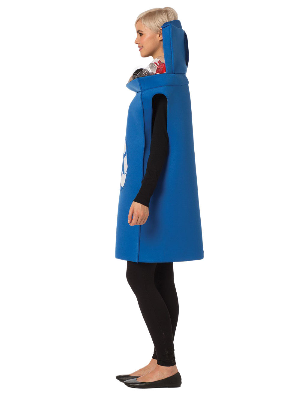 Blaue Mülltonne Kostüm