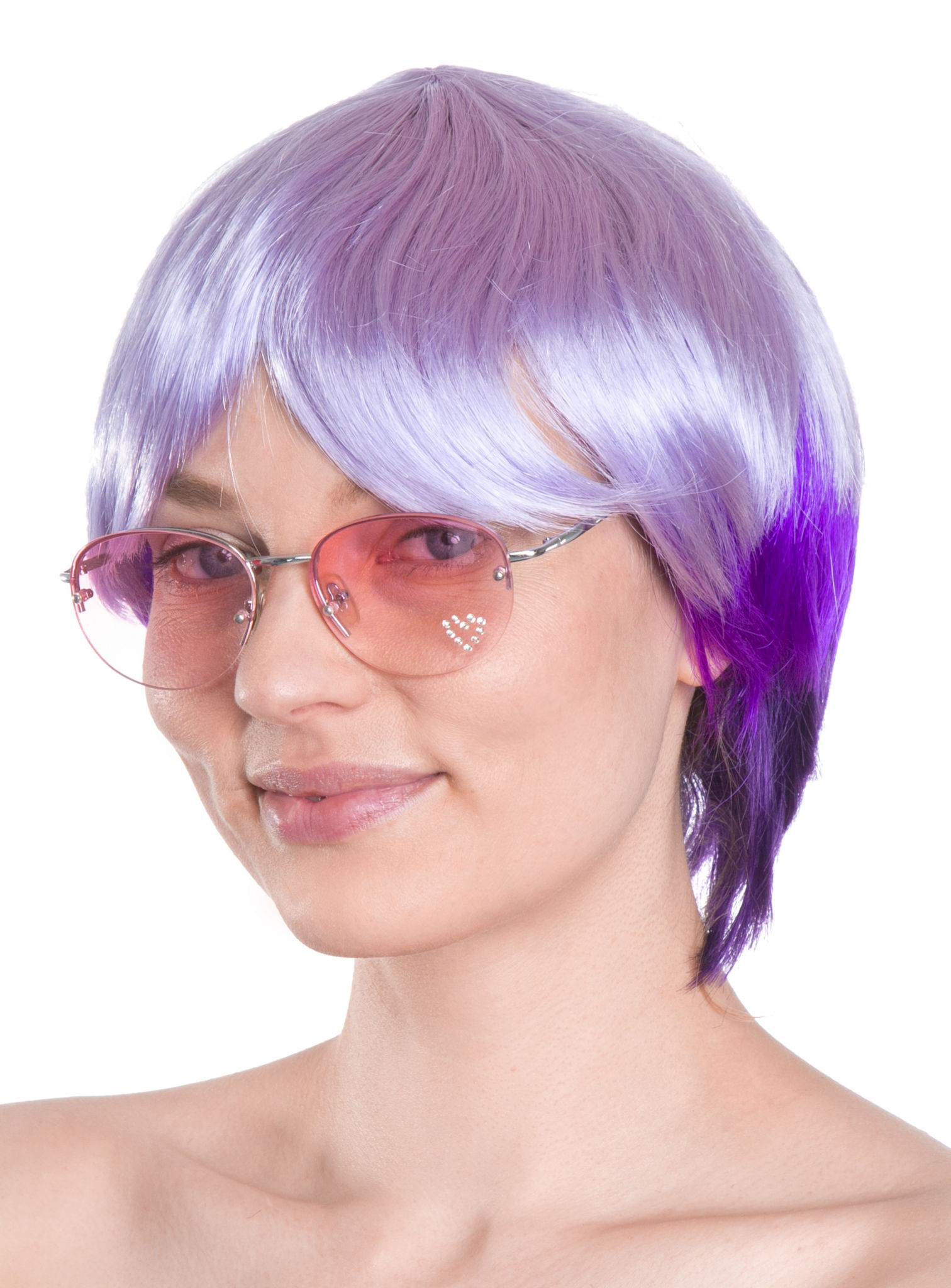Festival Perücke lila-violett
