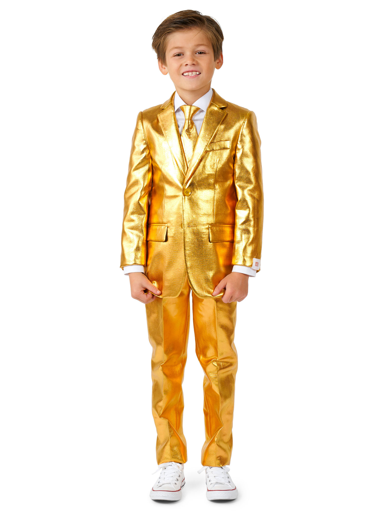 OppoSuits Boys Groovy Gold Anzug für Kinder